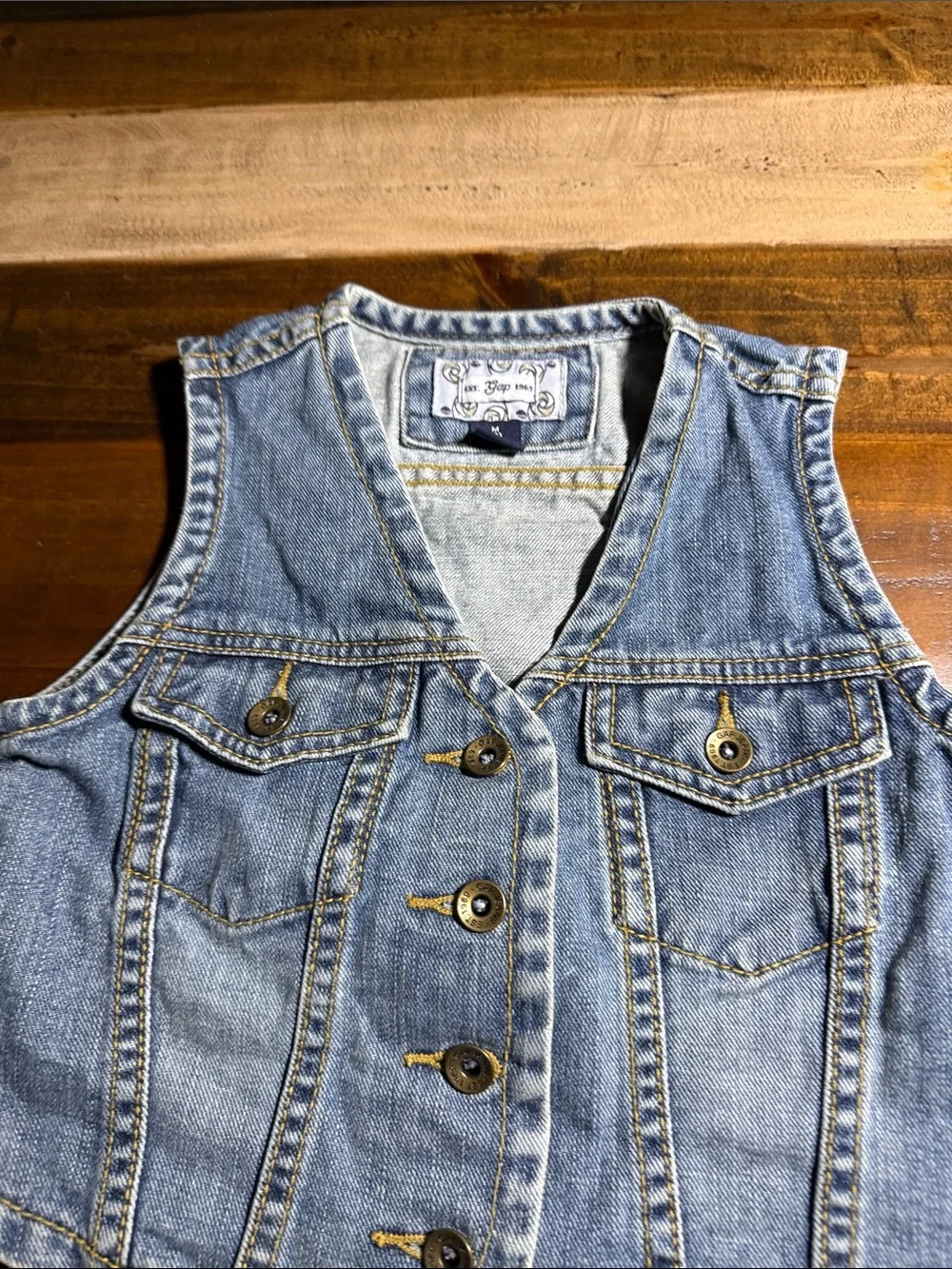 Gap Girls Jean Vest